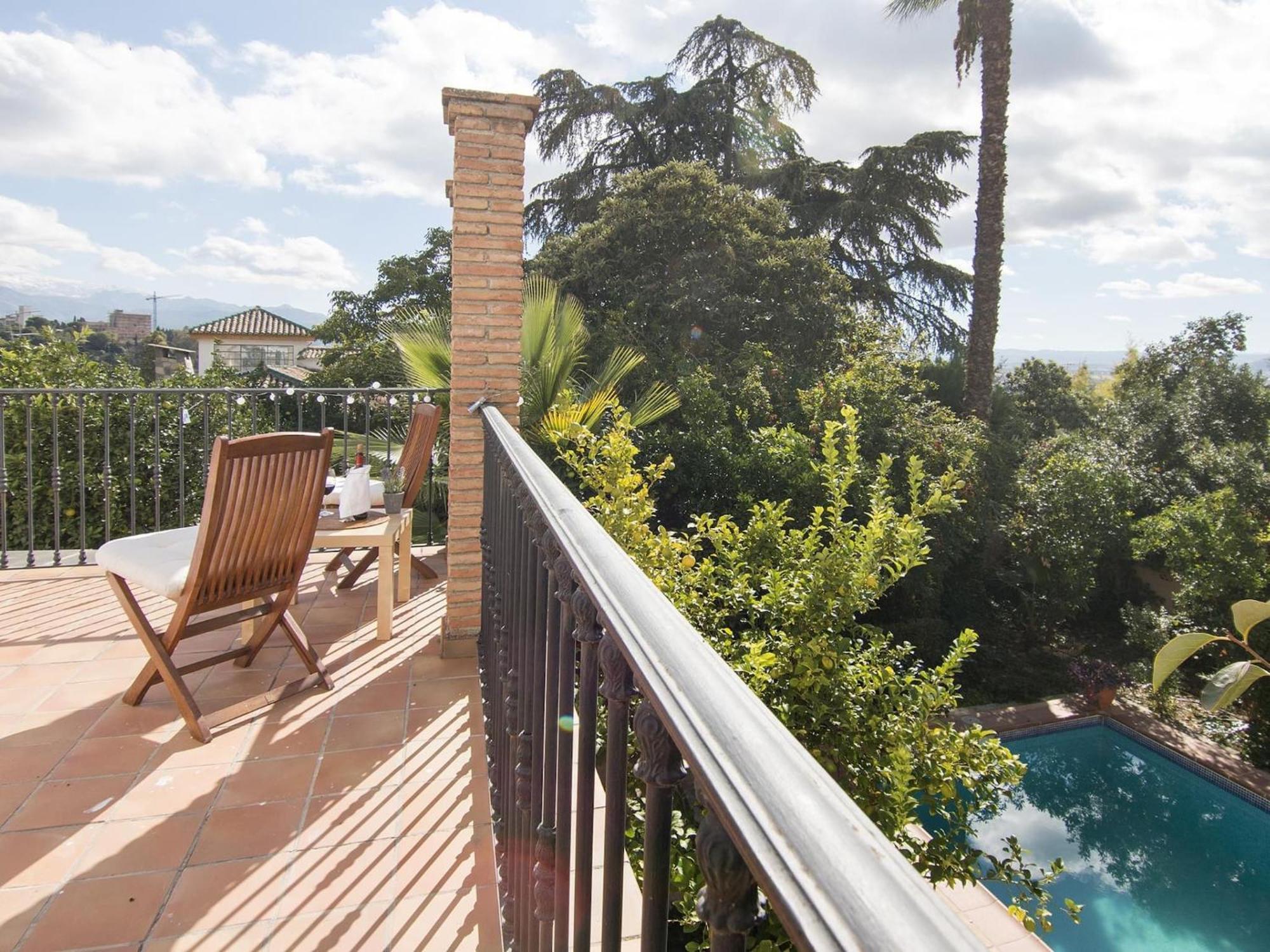 Carmen De Los Naranjos Exclusive Villa Granada Buitenkant foto
