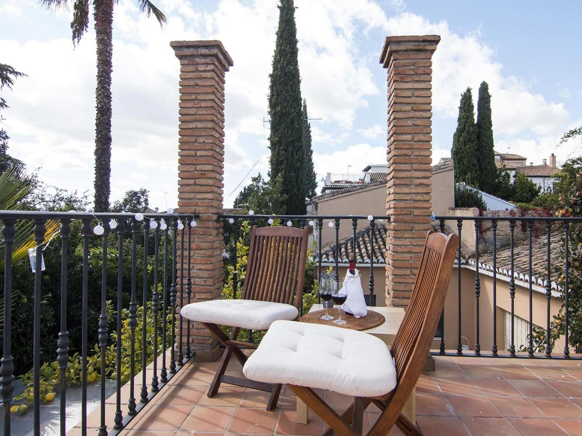 Carmen De Los Naranjos Exclusive Villa Granada Buitenkant foto